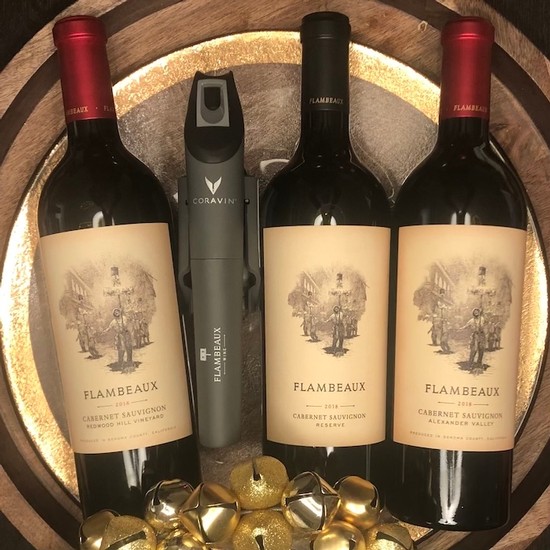 CORAVIN™ & Cabernet 3-Pack Gift Set