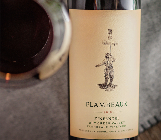 NEW! 2018 Flambeaux Dry Creek Valley Zinfandel