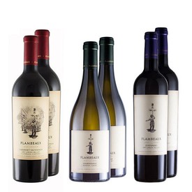 One for Now, One for Later: Flambeaux Wine 6 Bottle Tasting Package